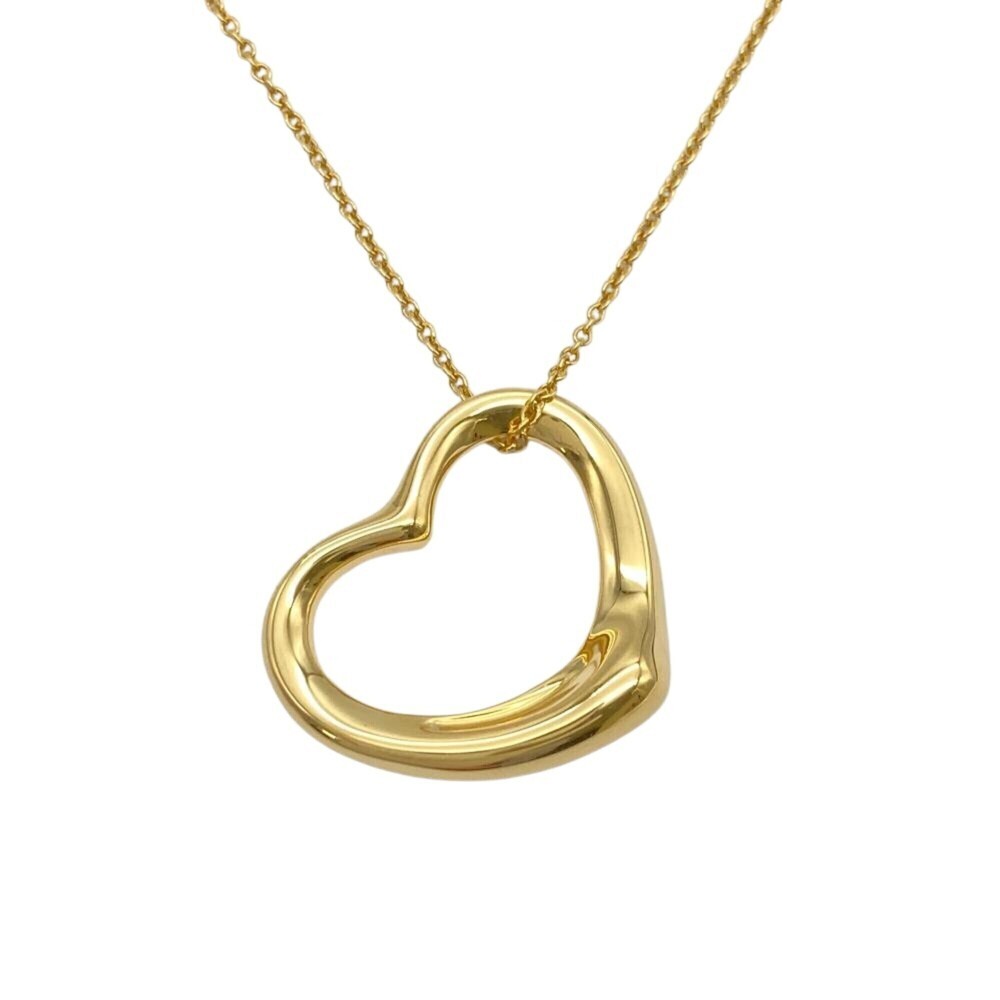 TIFFANY & CO. 18k Gold Heart Necklace